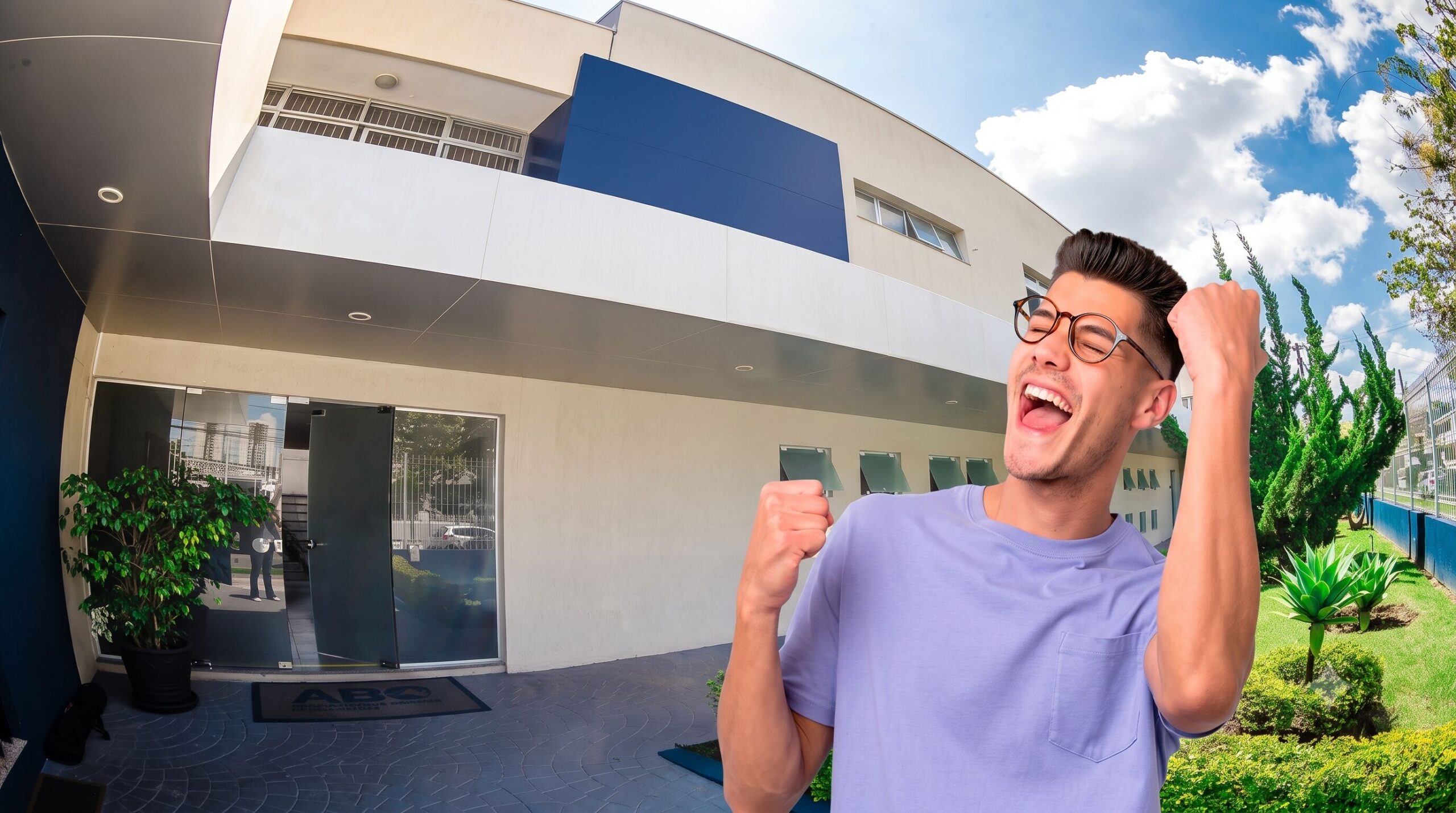 Você se formou em 1º lugar?