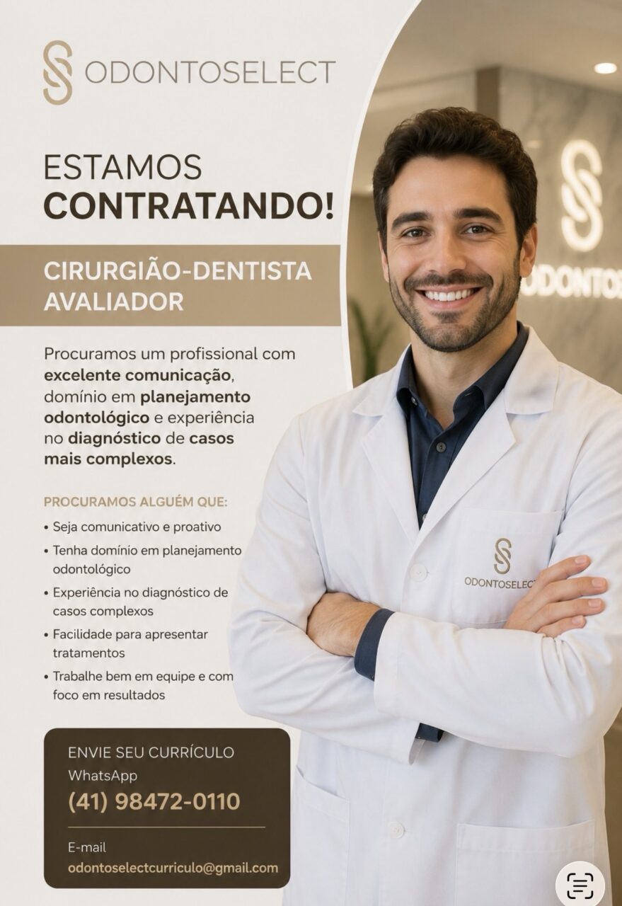 CONTRATA-E CIRURGIÃO DENTISTA AVALIADOR