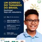 Um gesto seu pode fazer parte de um sorriso que vai muito além daquele dia.