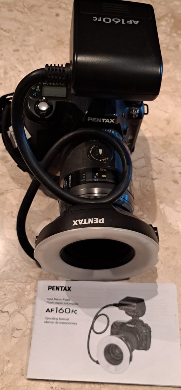 Maquina fotografica para odontologia, completa.