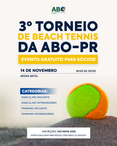 3º Torneio de Beach Tennis da ABO-PR
